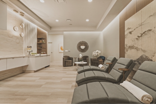 Pure Medspa lounge