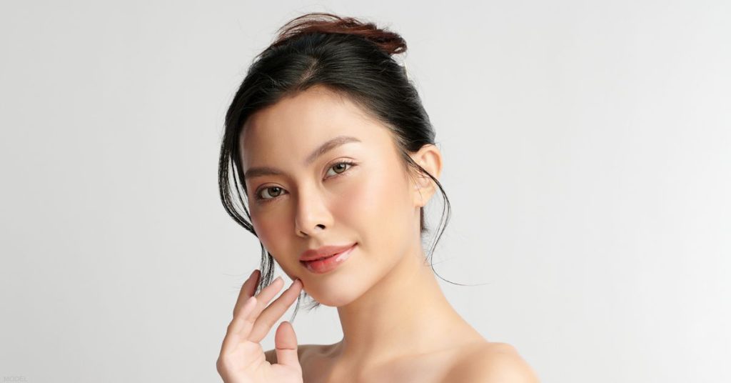 Woman with beautiful skin (model)